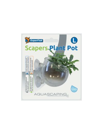 SUPERFISH Scapers Plant pot - Taille L