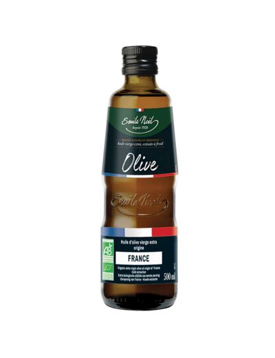 Huile d'Olive Bio extra vierge France-500ml-Emile Noël