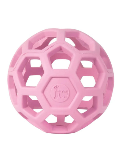 Balle pour chien JW Hol-ee Roller Rose - Solution de Stimulation Mentale