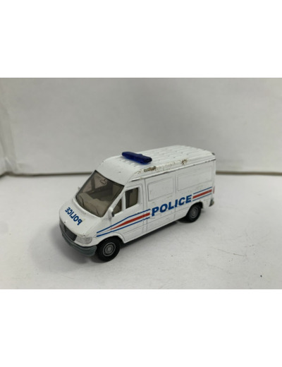 MERCEDES SPRINTER POLICE BLANC SIKU SANS BOITE