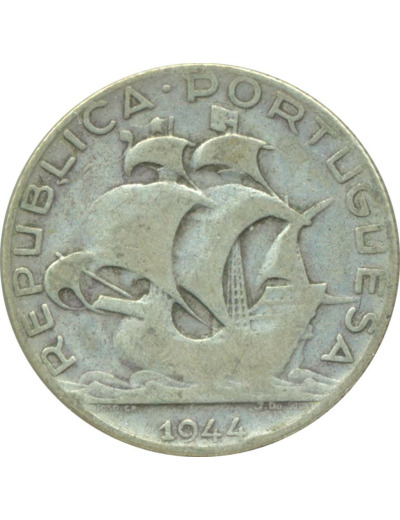 PORTUGAL 2.5 ESCUDOS 1944 TB