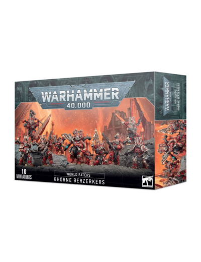 Warhammer 40 000 - World Eaters : Khorne Berzerkers