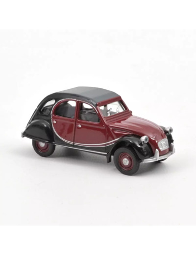 Norev 191352 - 2CV Charleston 1987 Bordeaux et Noire - 1/64
