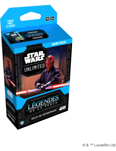 Deck de Démarrage SWU: Légendes de la Force (Dark Maul)