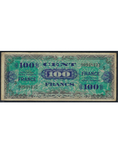 FRANCE 100 FRANCS FRANCE Type 1945 SERIE 5 TTB- 432