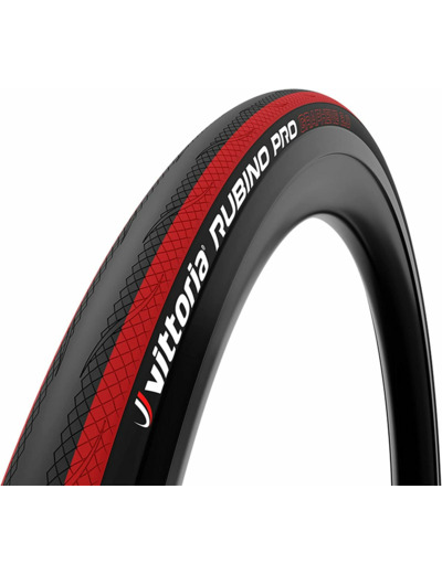 PNEU VITTORIA RUBINO PRO Graphene G2.0 NOIR ROUGE - 700x25C 25-622