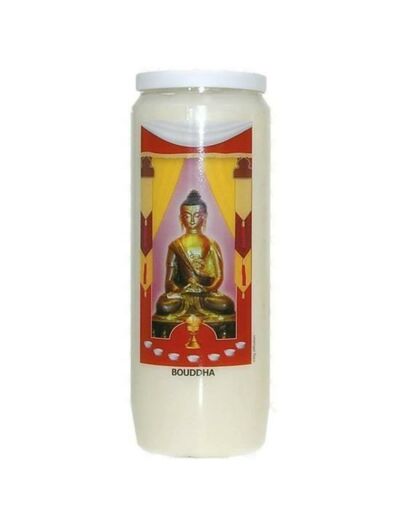 Neuvaine vitrail Bouddha