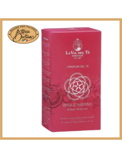 Thé Noir Rosa d'Inverno 20 sachets