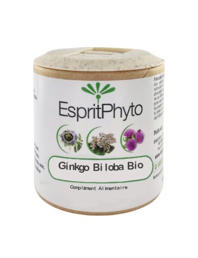 Ginkgo Biloba Bio 90 gélules