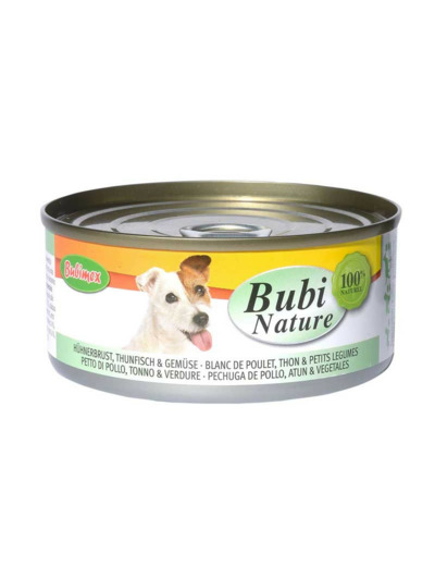 Émincés BUBINATURE chien, poulet, thon & légumes - 150g