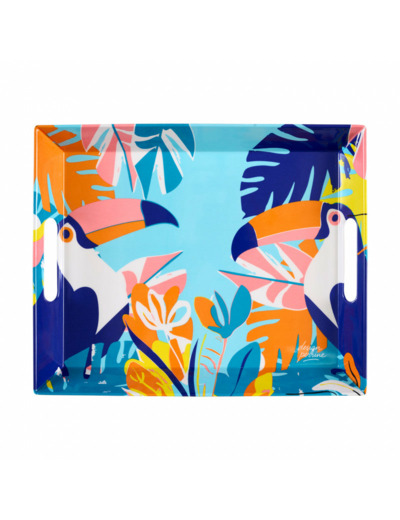 PLATEAU toucan 41 X 34 CM