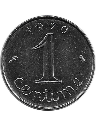 FRANCE 1 CENTIME EPI 1970 SUP