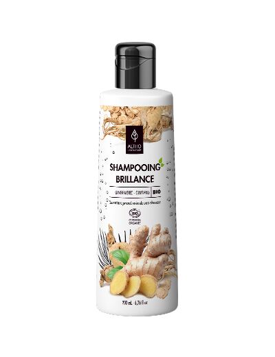 Shampooing Brillance bio Gingembre et Ginseng-200mL-Altho