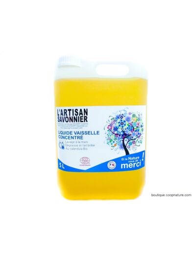 Liquide Vaisselle Concentré Ecocert 5L