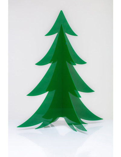 Sapin vert par emboîtement - Noel