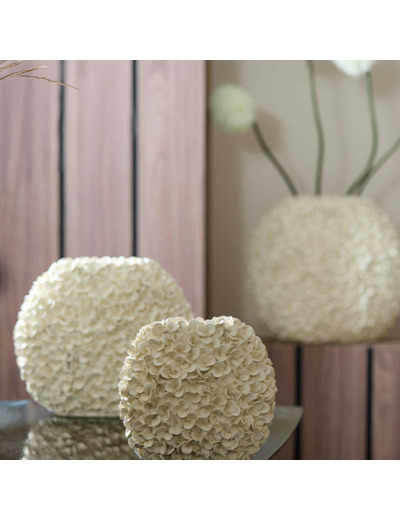 Vase décoratif relief PHYLIA 44x21x39cm