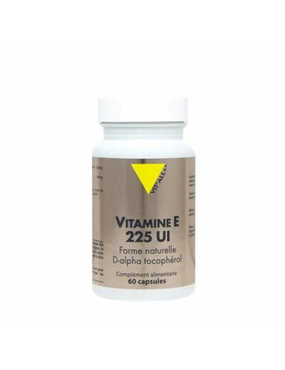 Vitamine E 225 UI-60 capsules-Vit'all+