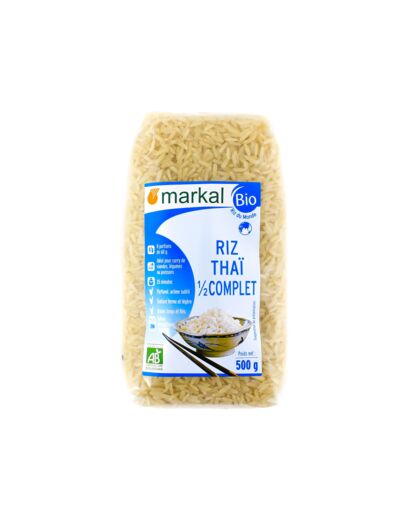 Riz Thaï Demi-Complet Bio 500g