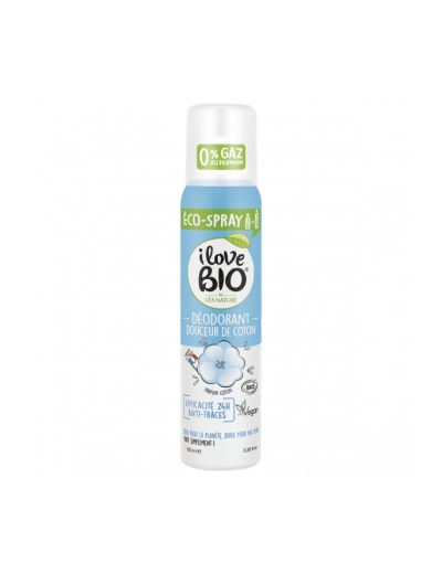 Déodorant douceur de Coton éco spray 100ml