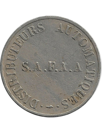 JETON - DISTRIBUTEURS AUTOMATIQUES S.A.F.A.A. TB+