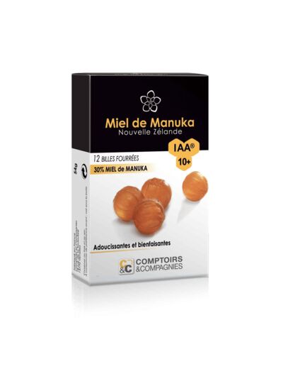 Billes miel de manuka-12 billes-Comptoirs&compagnies