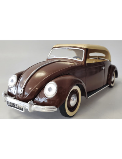 VOLKSWAGEN COCCINELLE MARRON SOLIDO 1/17 SANS BOITE