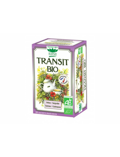 Tisane transit bio-20 sachets-Romon Nature