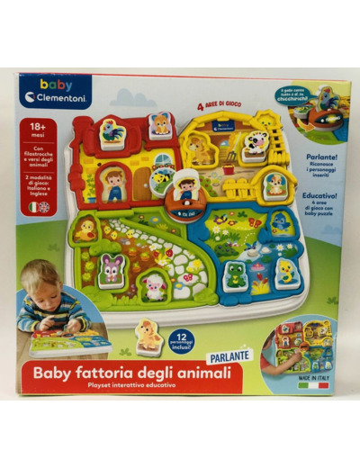 TABLETTE LA FERME DES TOUTS PETITS de chez CLEMENTONI BABY NEUF