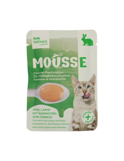 BUBI NATURE, Mousse de lapin - 50g