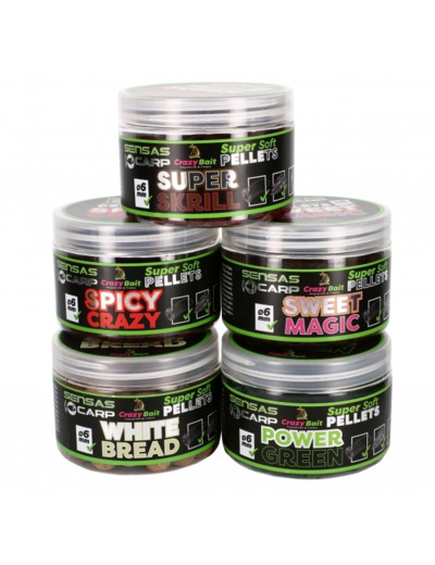 super pellets soft 8mm sensas