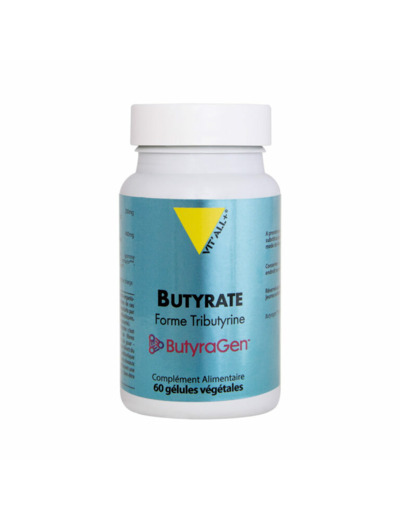 ButyraGen™ Tributyrine Complexe-60 Gélules-Vit'all+