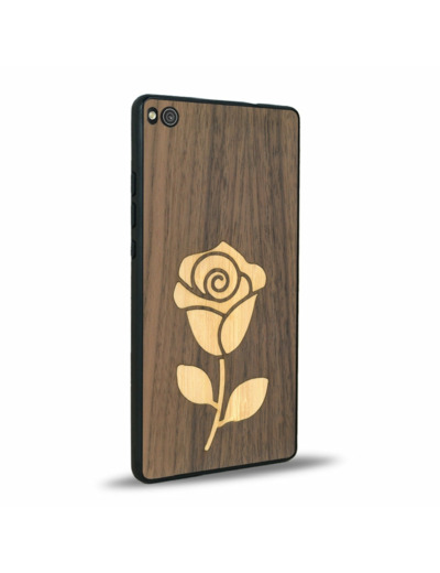 Coque Huawei P8 - La rose