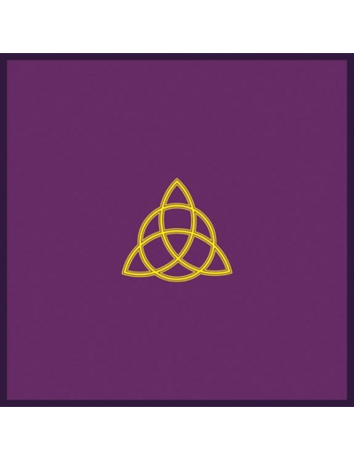 Tapis violet Triquetra