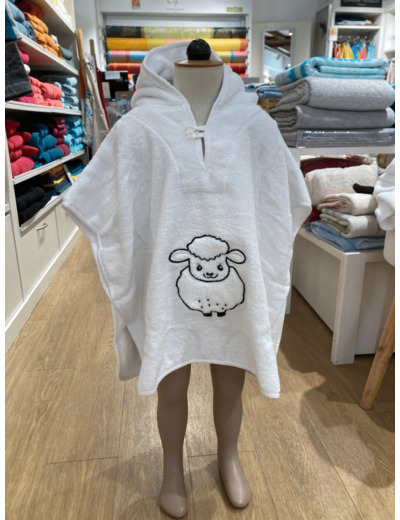 Poncho enfant PETIT MOUTON Garnier-Thiebaut