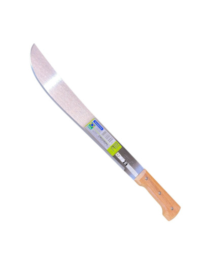 Machette Tramontina brésilienne : lame 46 cm en acier carbone, manche en bois équilibré