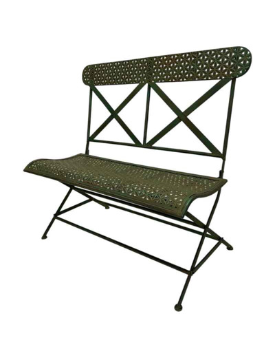 Banc de jardin pliable 102x50x92cm