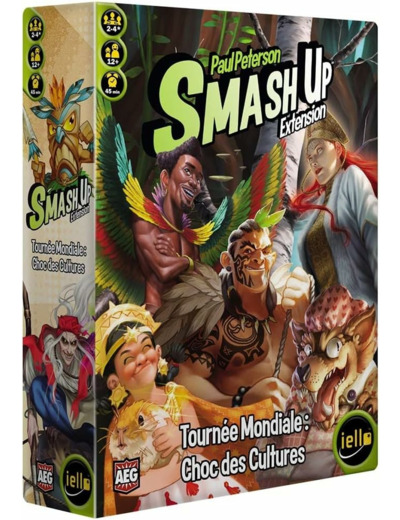 Smash Up - extension Tournée Mondiale : choc des cultures