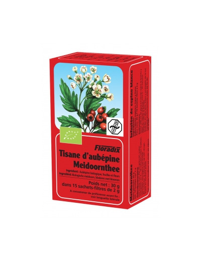 Tisane Bio aubépine 15 sachets