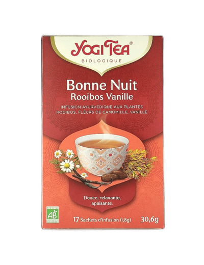 Infusion Bonne Nuit Vanille 30,6g Bio