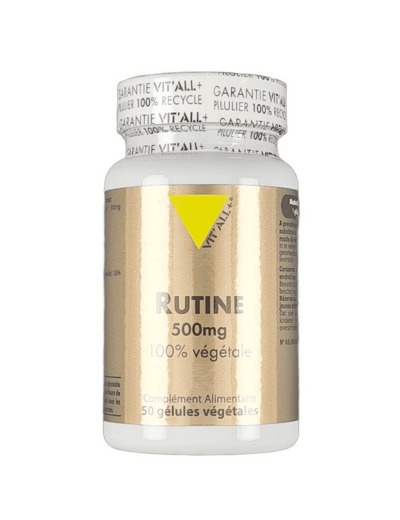 Rutine 500mg 100% Végétale 50 Gélules Végétales