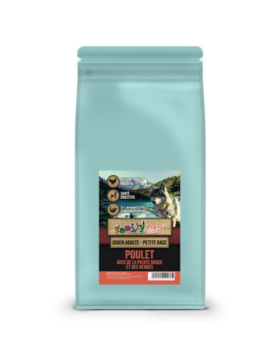 Croquettes GRAIN FREE au poulet pour petits chiens - 2 tailles