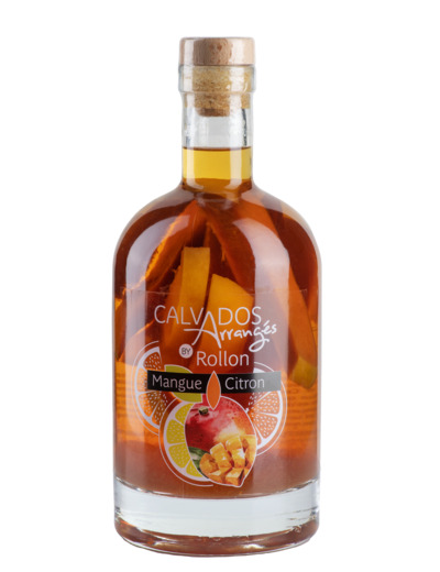 Calvados arrangé Mangue Citron 30°