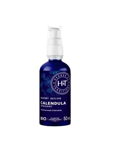 Huile de Calendula Bio-50ml-Herbes et Traditions