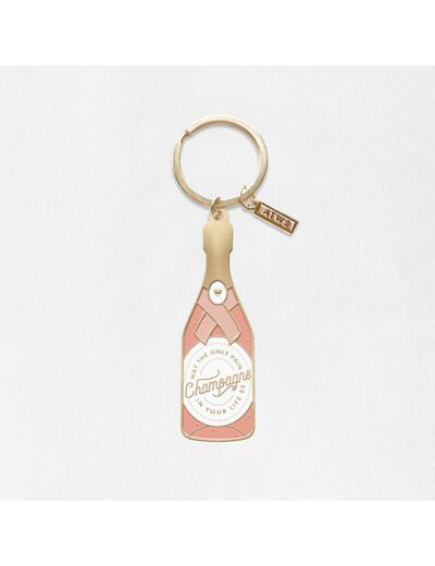 Porte clef Champagne - AWS