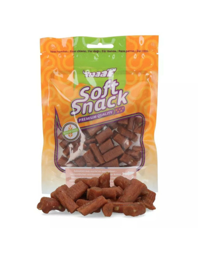 Braaaf friandises moelleuses pour chien au saumon, carotte et haricot vert