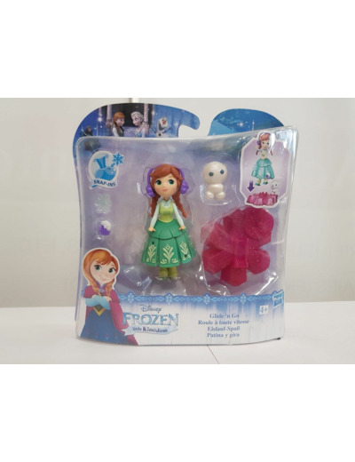 FROZEN LITTLE KINGDOM LA REINE DES NEIGES ANNA ROULE A TOUTE VITESSE HASBRO