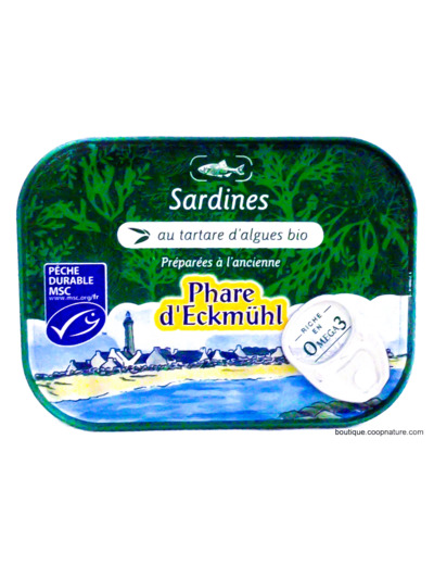 Sardines au Tartare d'Algue 135g