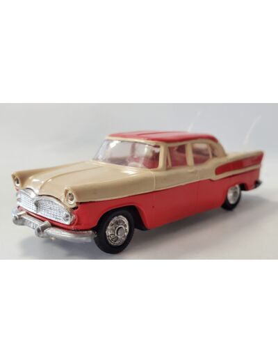 SIMCA CHAMBORD BEIGE ET ROUGE NOREV PLASTIQUE 1/43 SANS BOITE (N1)