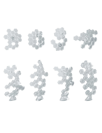 Resin Bits - Bouclier Energetique 8pcs