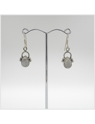 Boucles d'oreilles Labradorite